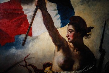 Restauro della 'Libertà che guida il popolo' di Delacroix